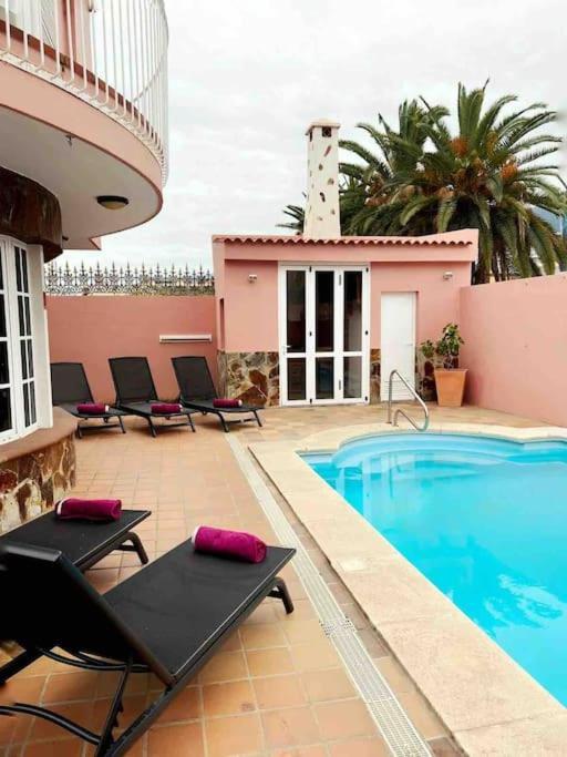 Lujosa Villa Con Piscina Privada Puerto de la Cruz  Exterior foto